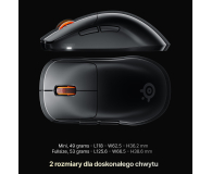 SteelSeries Sensei Pro Mini czarna - 1593777 - zdjęcie 12